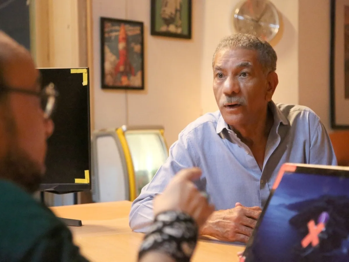 سيد رجب فى مشهد من مسلسل لينك -الصورة من الشركة المنتجة