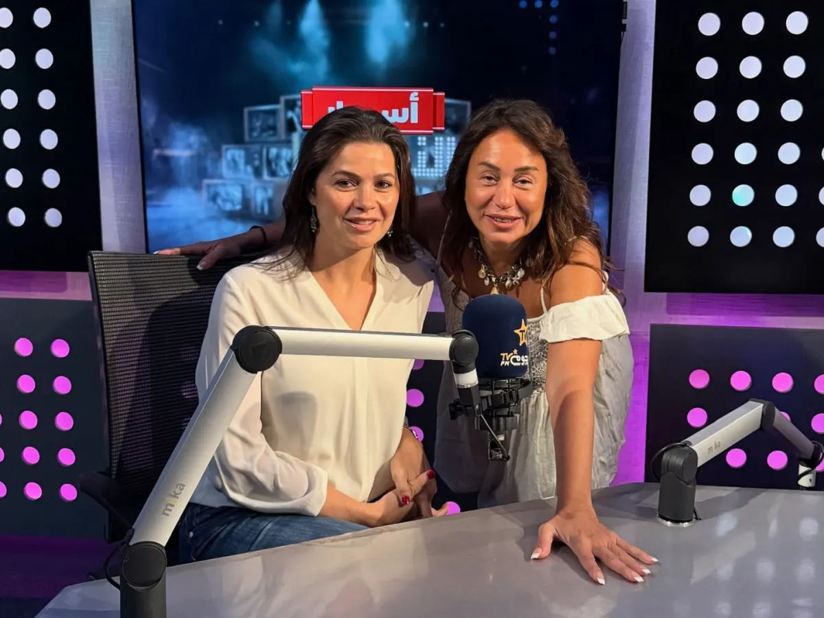 يسرا اللوزي مع إنجي علي - الصورة من صفحة نجوم إف إم على إنستغرام