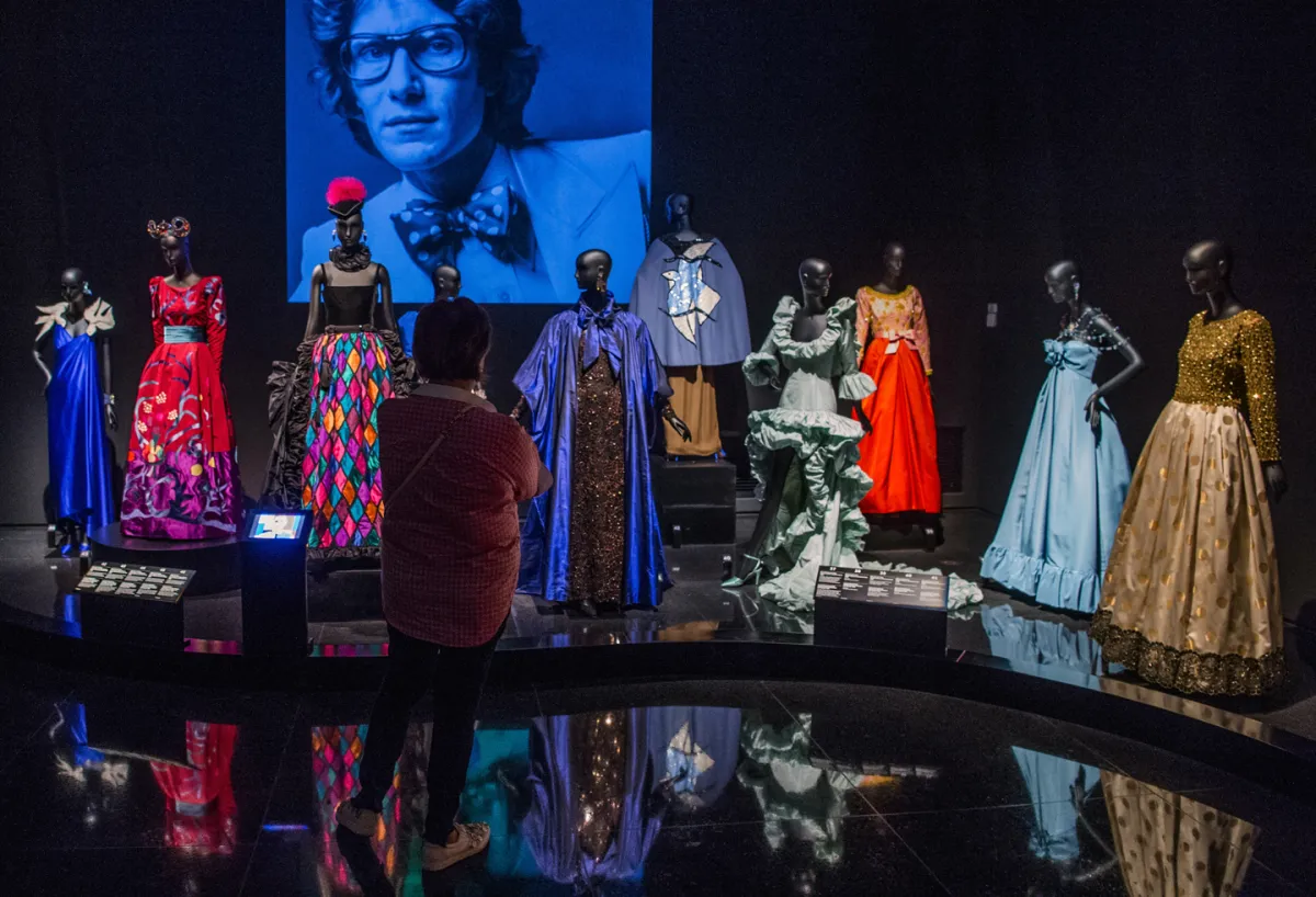 متحف إيف سان لوران في مراكش (مصدر الصورة: Fadel Senna /AFP via Getty Images)