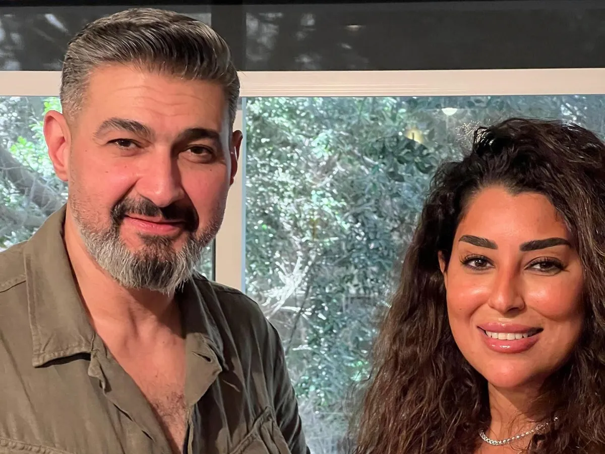 ياسر جلال وأيتن عامر- الصورة من حسابه على إنستغرام