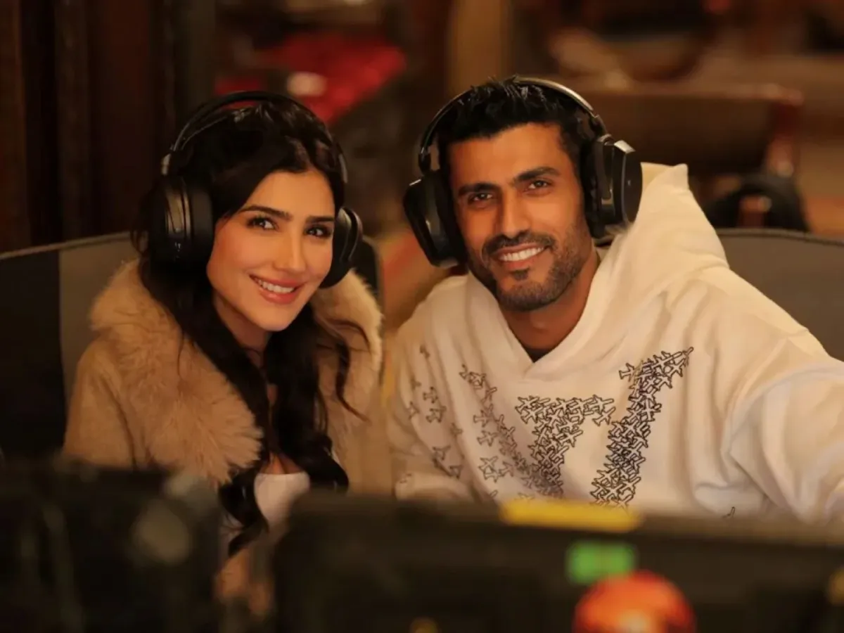 مي عمر مع محمد سامي- الصورة من حساب محمد سامي على إنستغرام