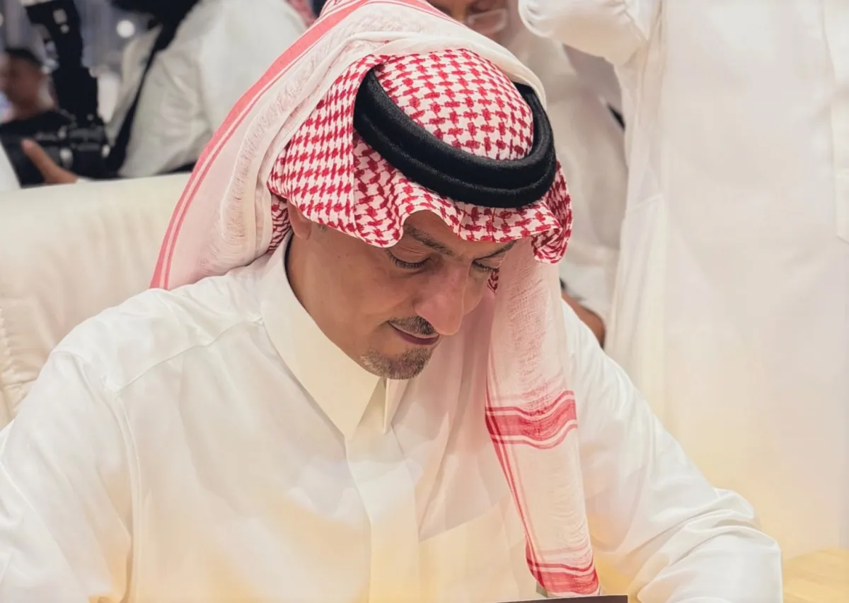 الامير سعود بن عبدالله- الصورة من حسابه على تويتر