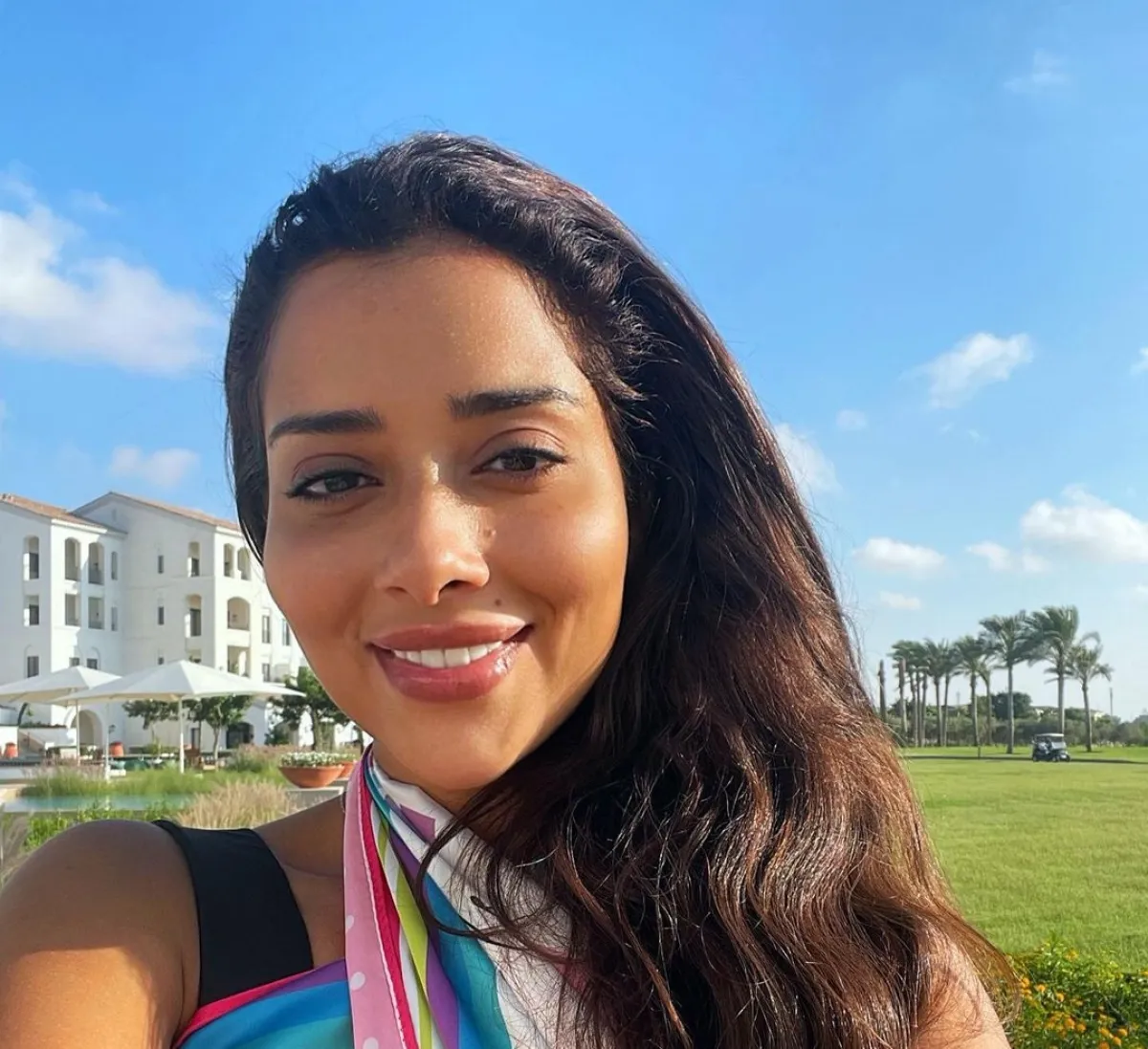 بلقيس فتحي -  الصورة من حسابها على إنستغرام