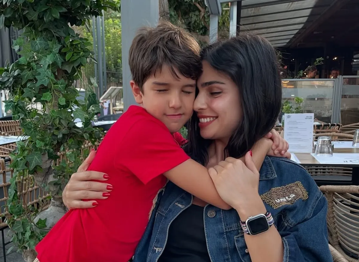 ريتا حايك وابنها جورج- الصورة من حسابها على إنستغرام