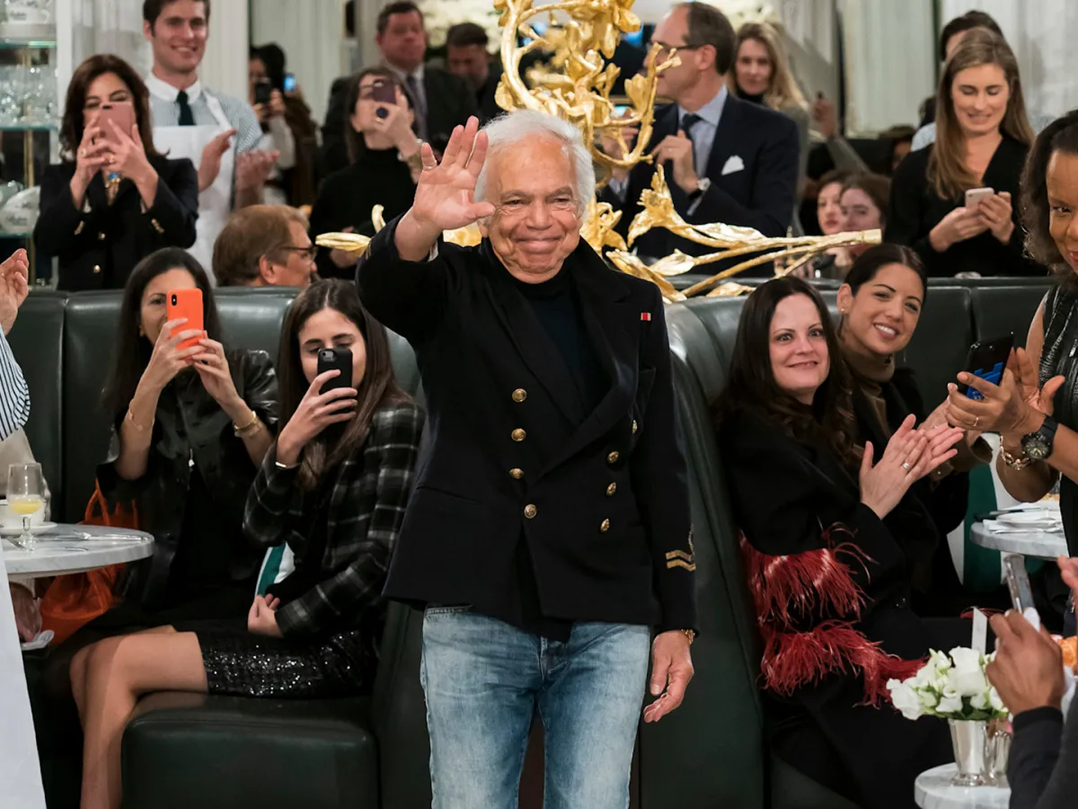 المصمم رالف لورين Ralph Lauren - الصورة من Launchmetrics/Spotlight ©