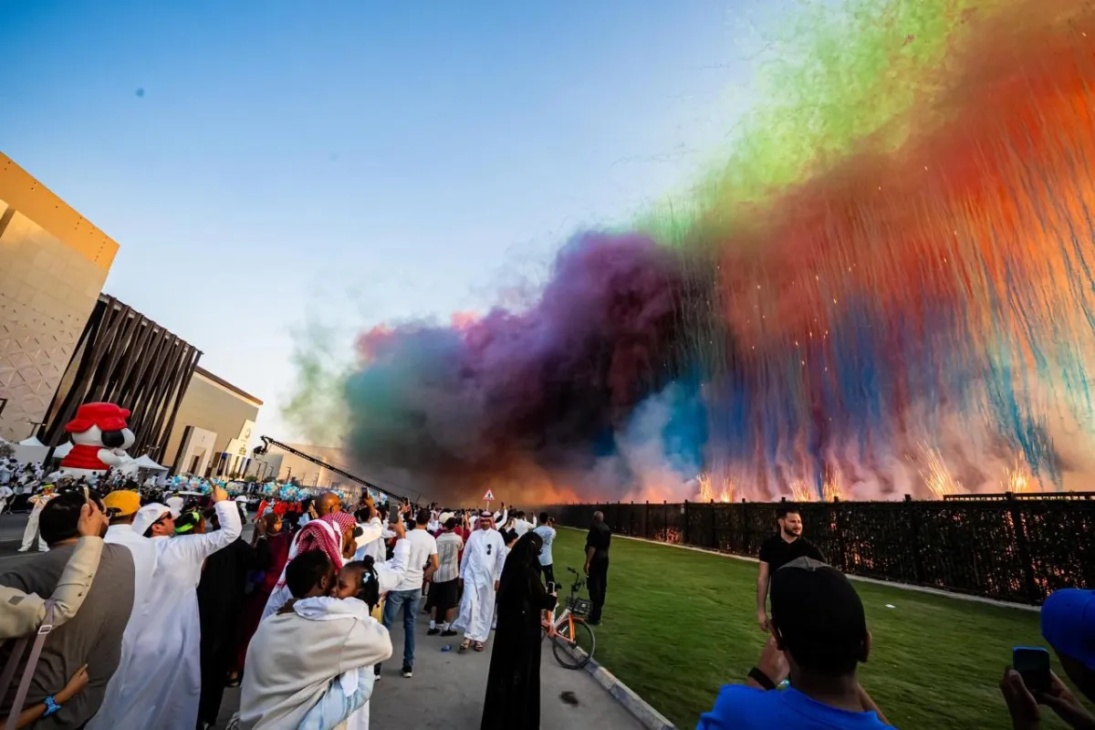 مسيرة افتتاح موسم الرياض2025 - الصورة من حساب موسم الرياض على منصة إكس