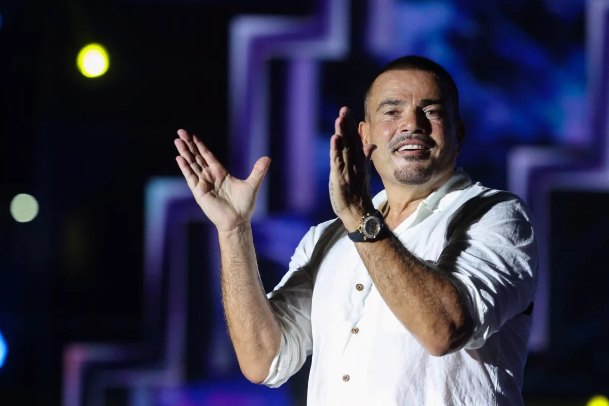 عمرو دياب - مصدر الصورة  ANWAR AMRO / AFP