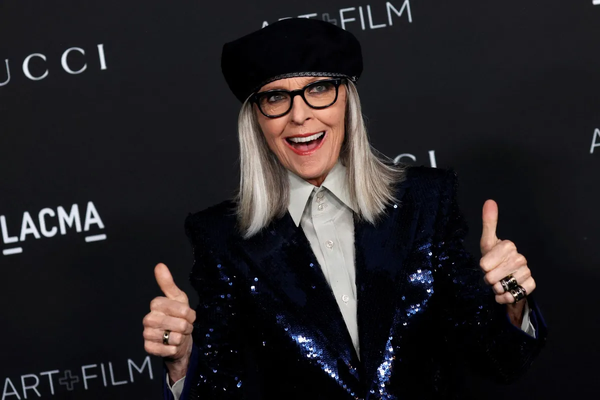 ديان كيتون Diane Keaton- مصدر الصورة Photo by MICHAEL TRAN / AFP