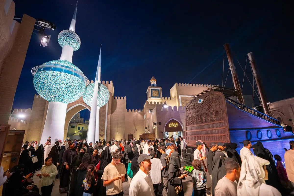 الكويت من المناطق الجديدة التي أضيفت للبوليفارد وورلد. الصورة من العلاقات العامة