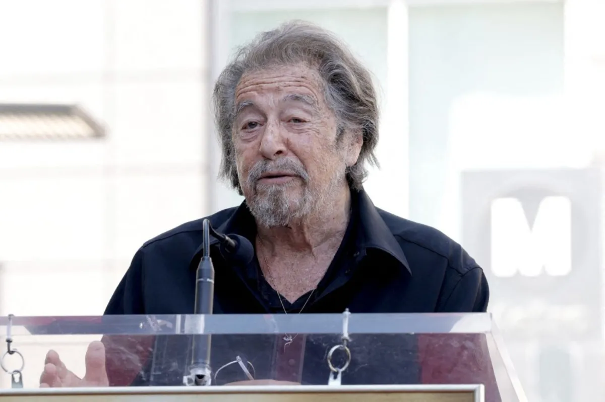 آل باتشينو في هوليوود، كاليفورنيا (Al Pacino in Hollywood, California). مصدر الصورة: Frazer Harrison/Getty Images/AFP