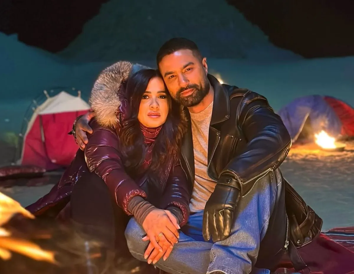 كريم فهمي وياسمين عبد العزيز- الصورة من حساب ياسمين على إنستغرام