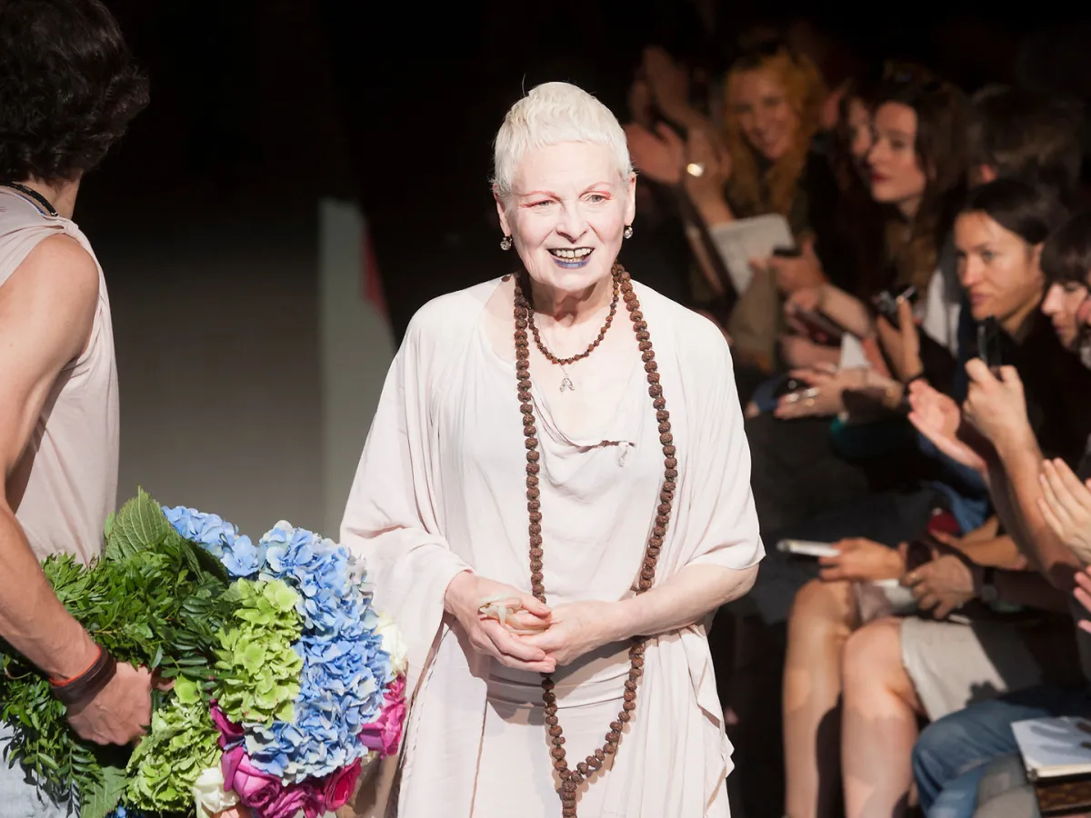 المصممة فيفان ويستوود -الصورة من Launchmetrics/Spotlight ©