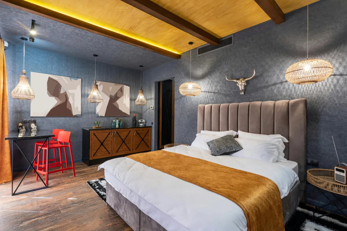 غرفة نوم معاصرة 