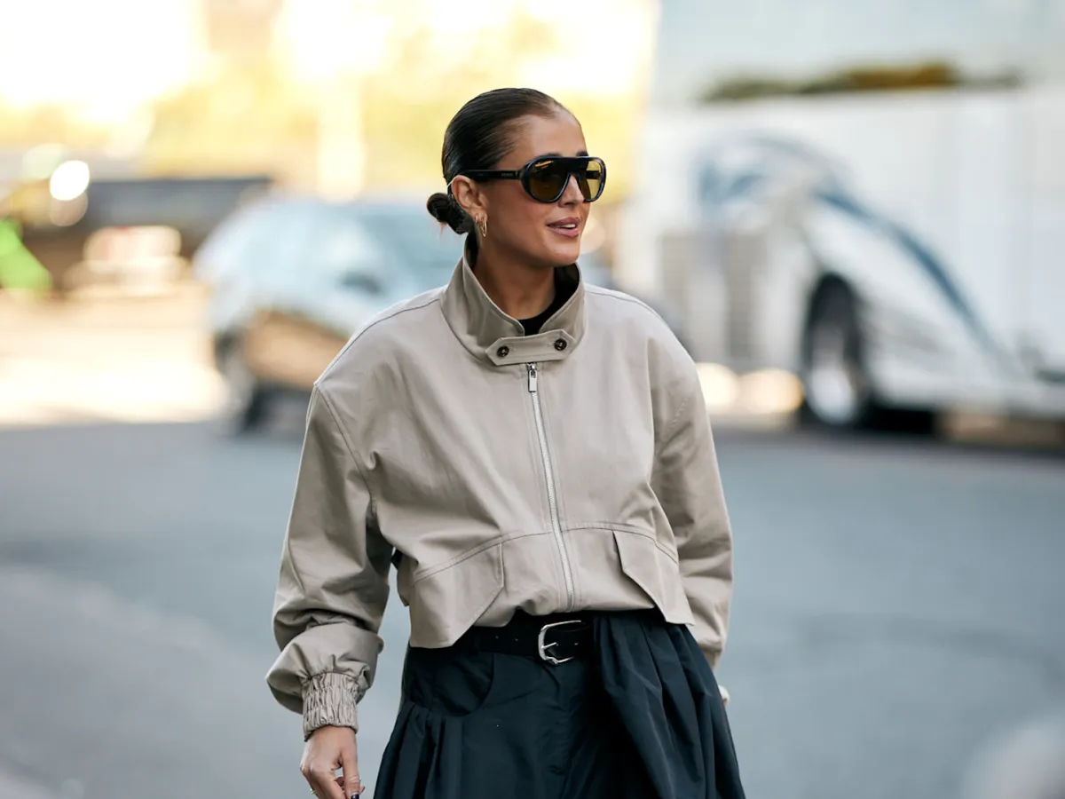 طريقة تنسيق السروال الأسود-الصورة من Launchmetrics/Spotlight ©