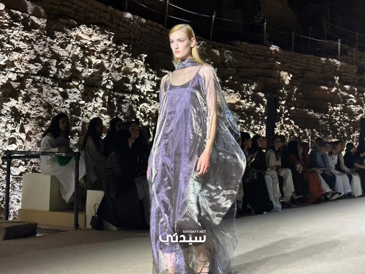من عرض أباديا ضمن أسبوع الأزياء في الرياض- تصوير عبير بوحمدان "خاص سيدتي"