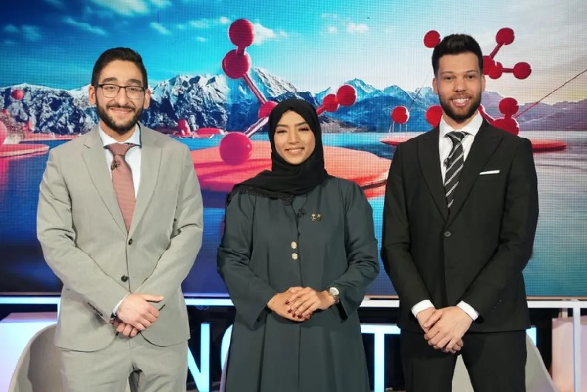 المتأهلون لنهائي الموسم الـ17 من برنامج نجوم العلوم. الصورة من وكالة الأنباء القطرية "قنا"