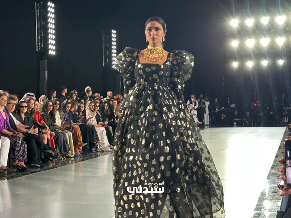 من عرض ريم الكنهل ضمن أسبوع الأزياء في الرياض- تصوير عبير بوحمدان "خاص سيدتي