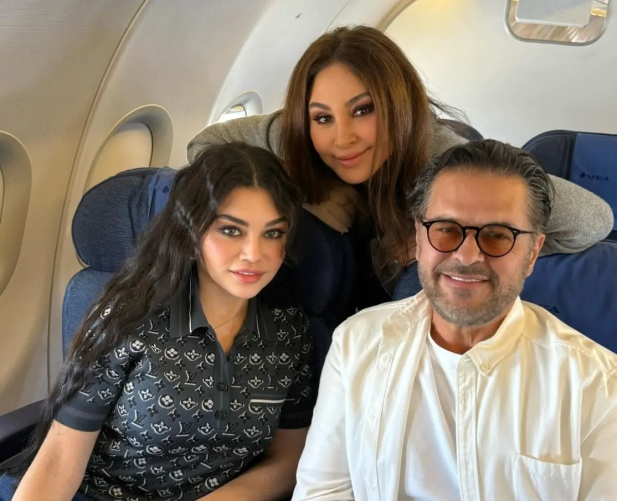 إليسا متوسطة راغب علامة وهيفاء وهبي- الصورة من ستوري حساب راغب على إنستغرام