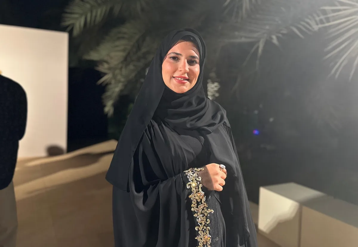 المصممة أضوى أكبر