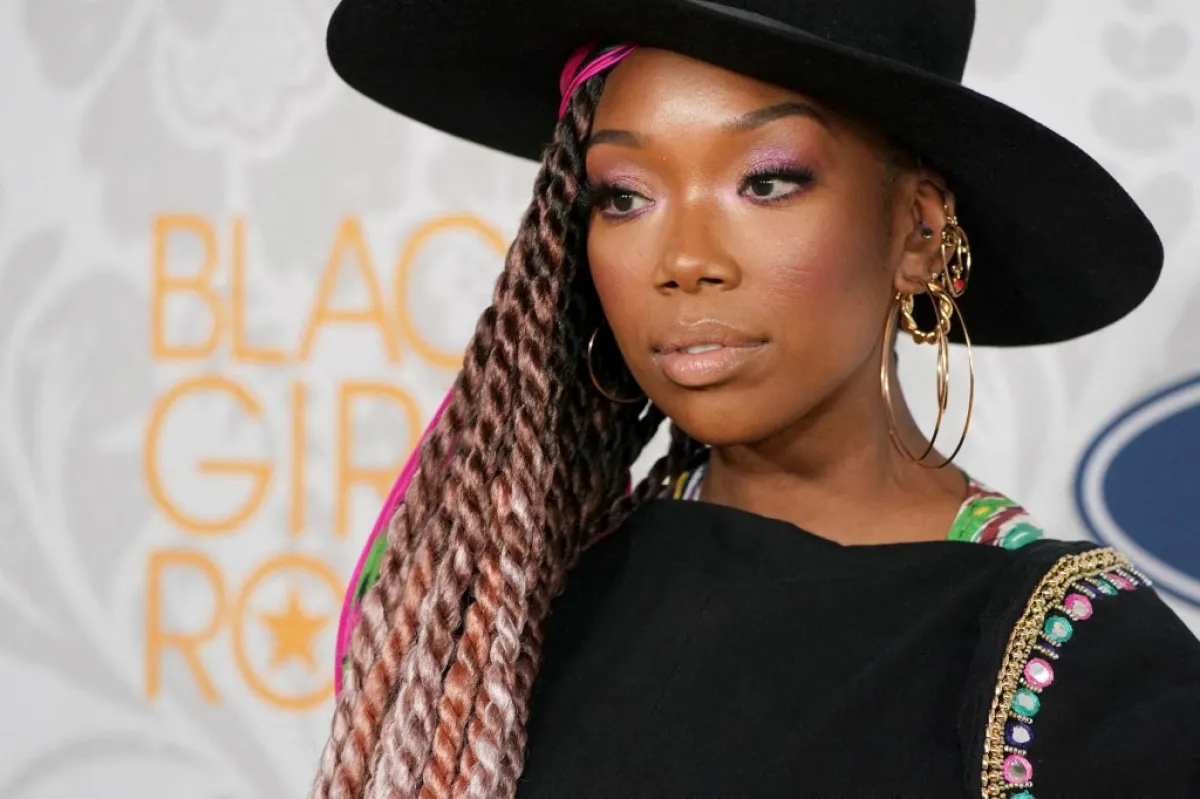 براندي نوروود في نيوجيرسي ( Brandy Norwood in New Jersey ). مصدر الصورة:Jemal Countess / GETTY IMAGES NORTH AMERICA / Getty Images via AFP
