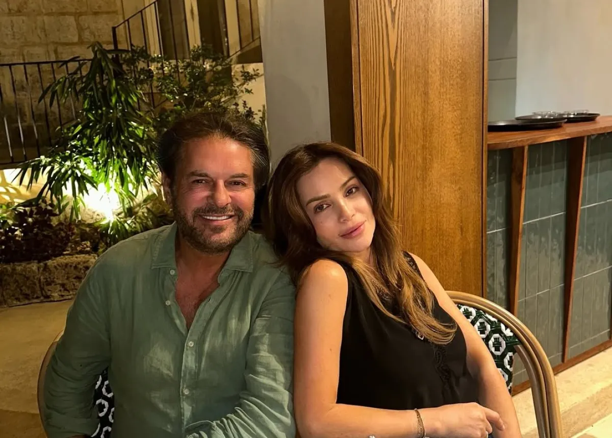 راغب علامة وزوجته جيهان- الصورة من حسابها على إنستغرام