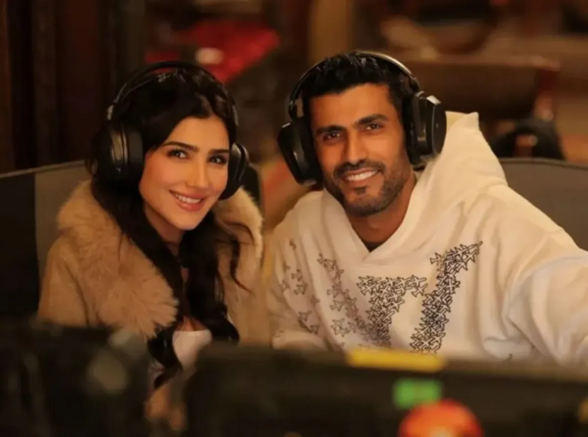 مي عمر مع محمد سامي- الصورة من حساب الأخير على إنستغرام