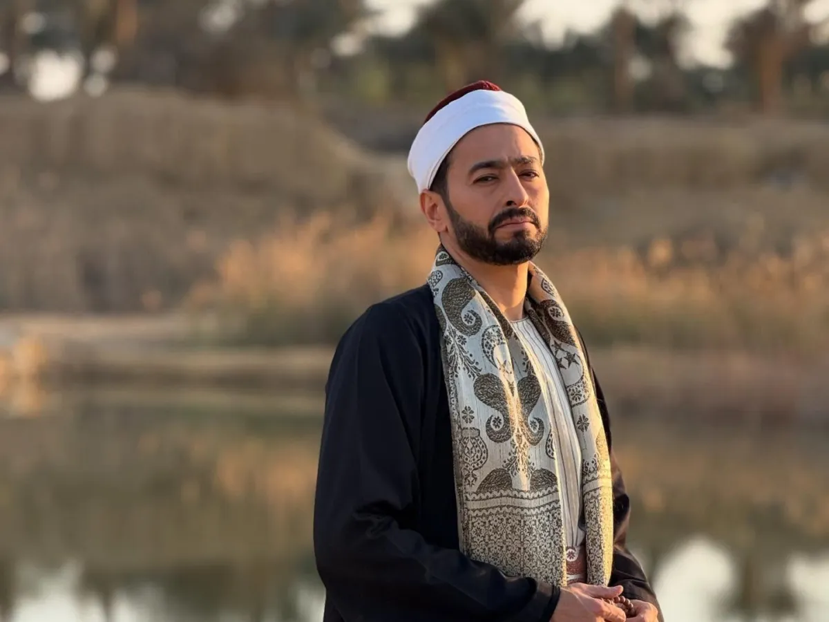 حمادة هلال من مسلسل المداح - الصورة من حسابه على إنستغرام