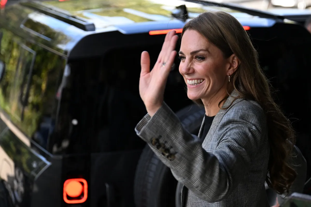 كيت ميدلتون أميرة ويلز Kate Middleton Princess of Wales (مصدر الصورة: CHRIS J RATCLIFFE / POOL / AFP)