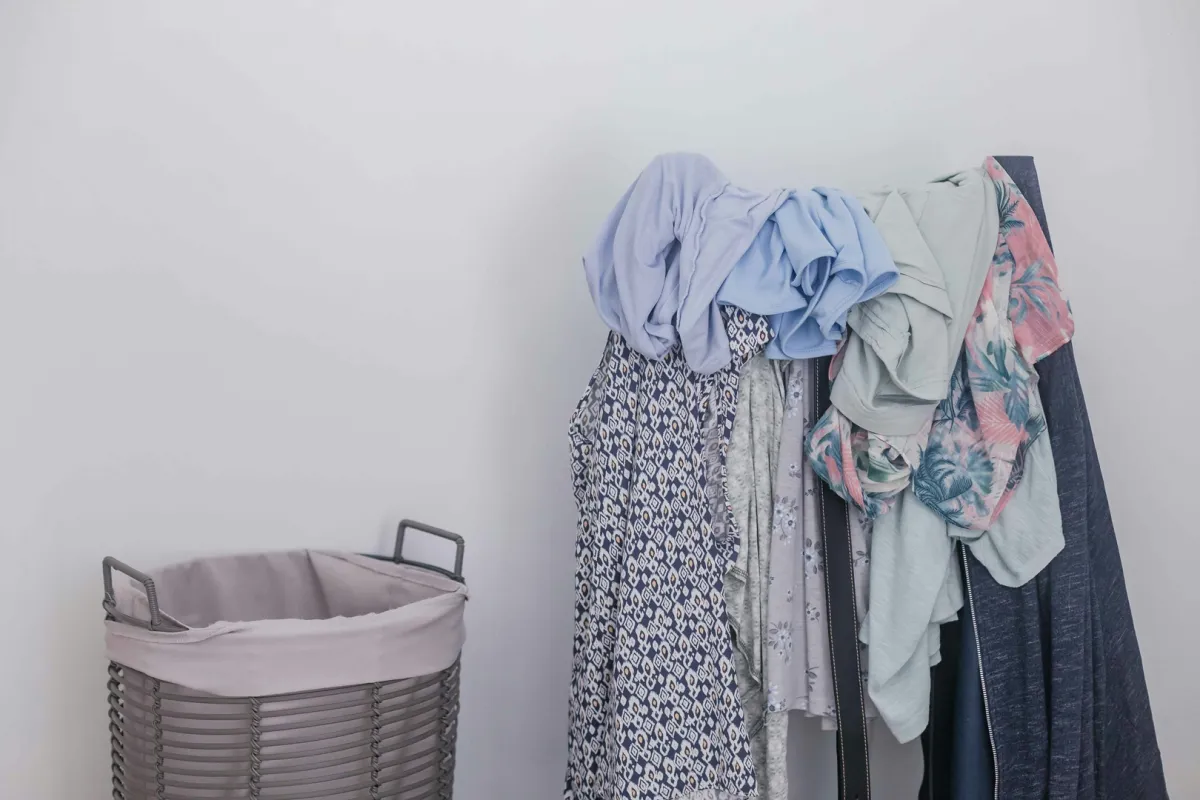 غسيل الملابس المبقعة