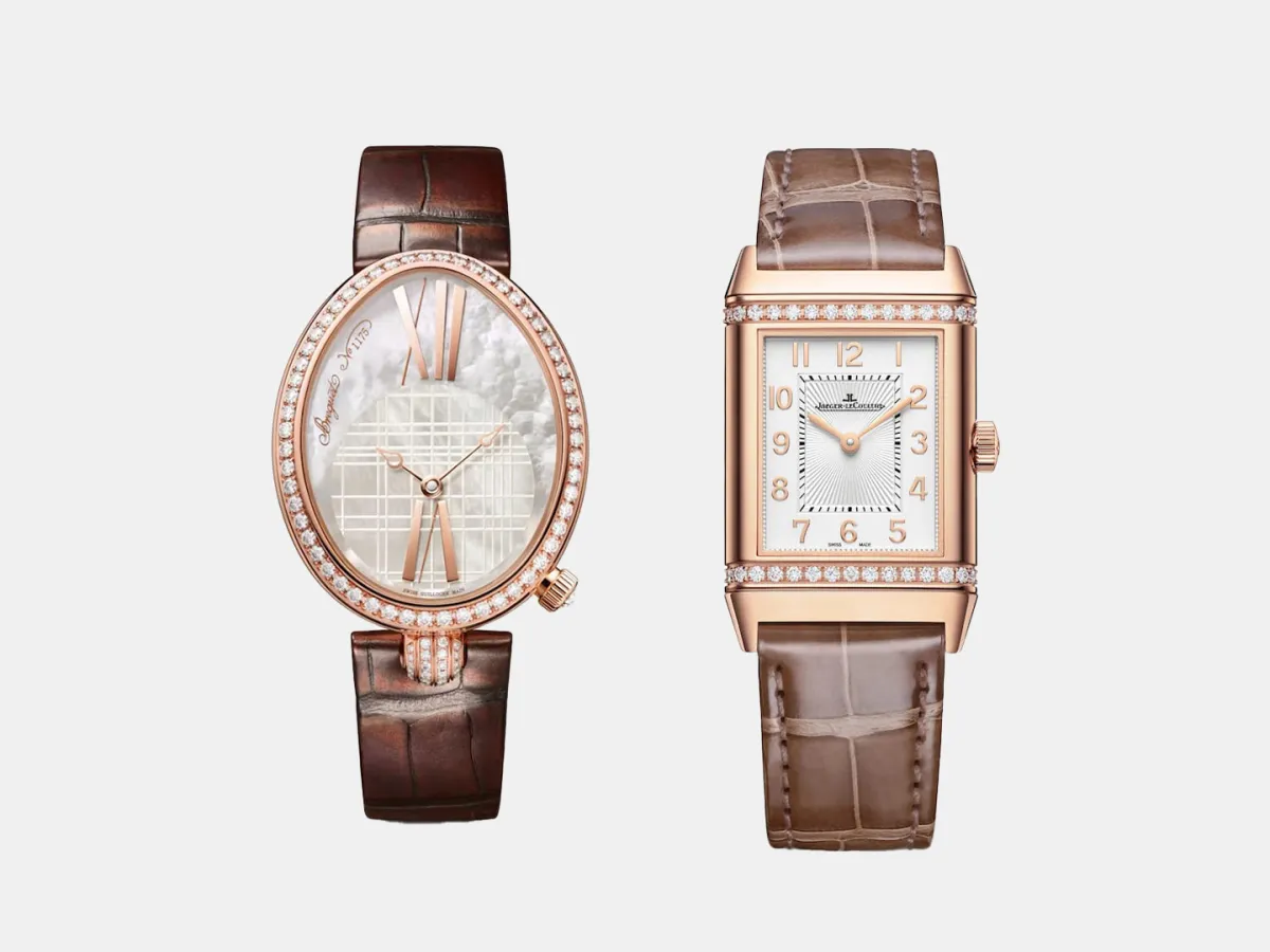 أساور جلد باللون البني لخريف 2025