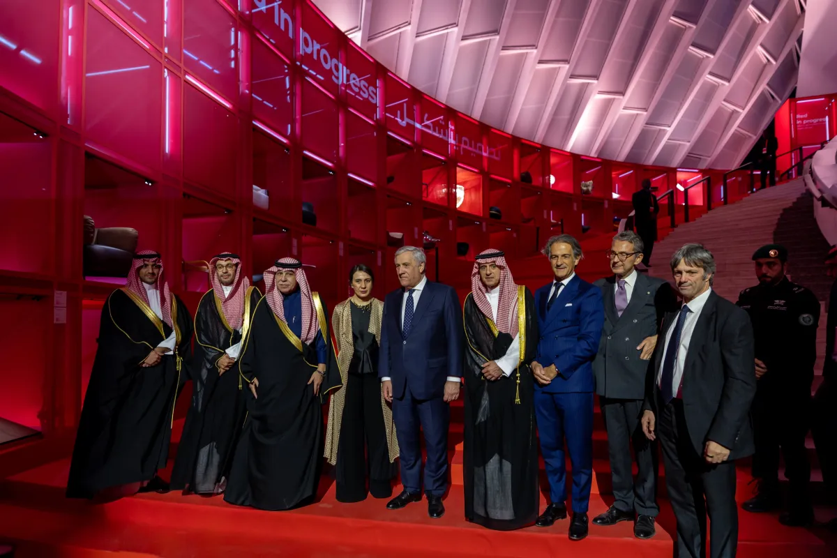 خلال فعاليات "سالوني ديل موبيلي ميلانو" في الرياض