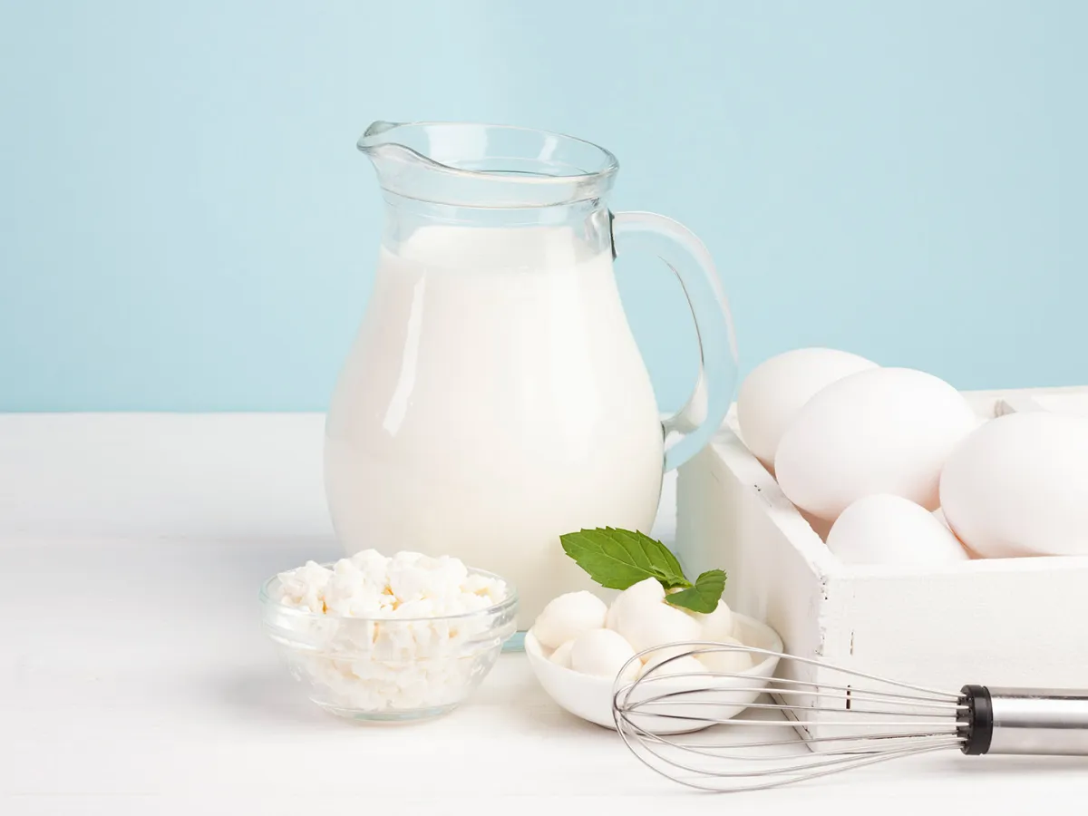 الحليب ومنتجات الألبان  Image By Freepik