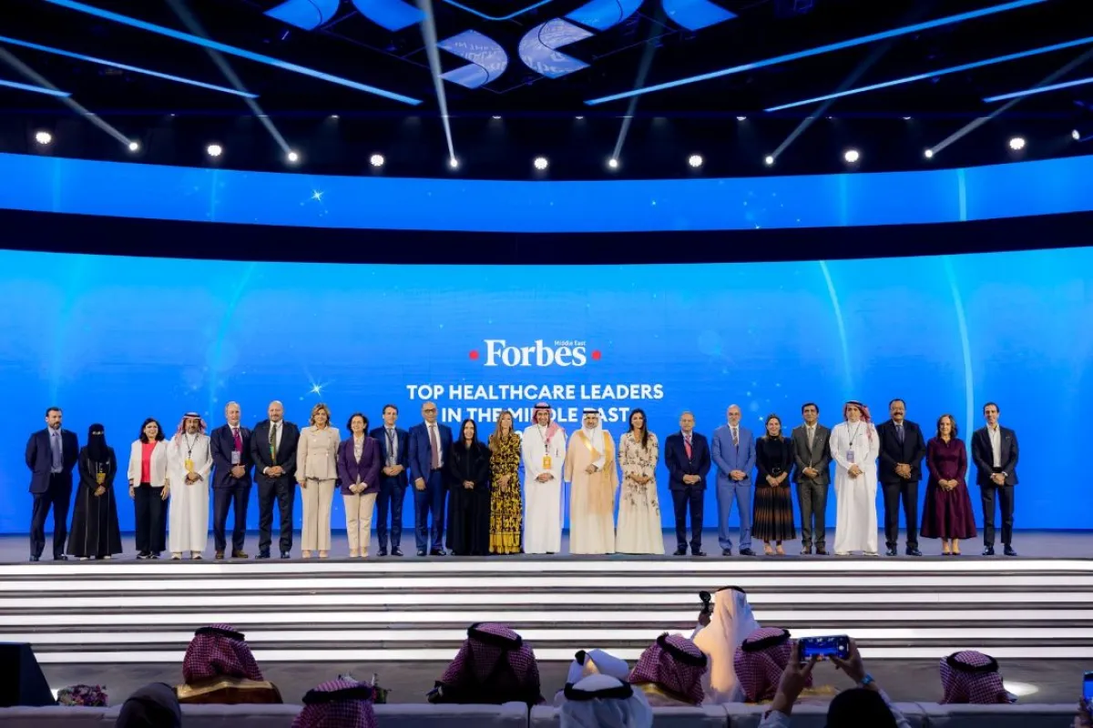  فوربس الشرق الأوسط كرمت نخبة من أبرز قادة الرعاية الصحية في منطقة الشرق الأوسط، تقديرًا لإسهاماتهم المتميزة في تطوير القطاع وتعزيز الابتكار والاستدامة
