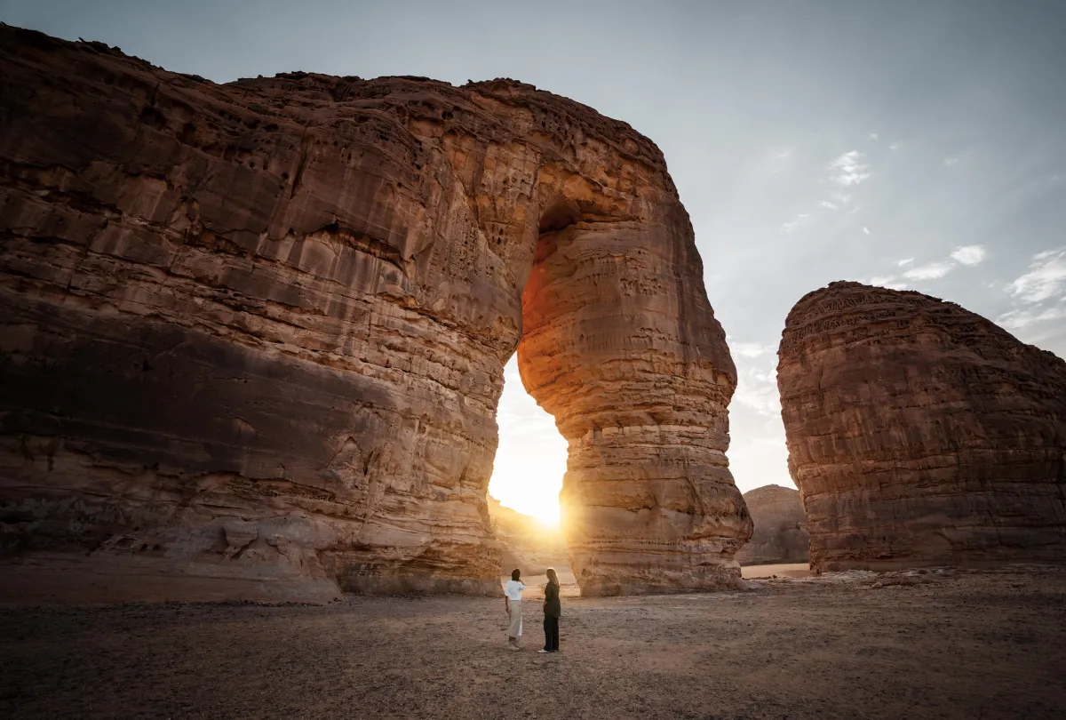 جبل الفيل في العلا. الصورة من منصة الصور السعودية