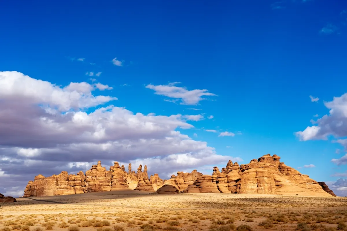 تشكيلات صخرية لافتة في مدينة العلا