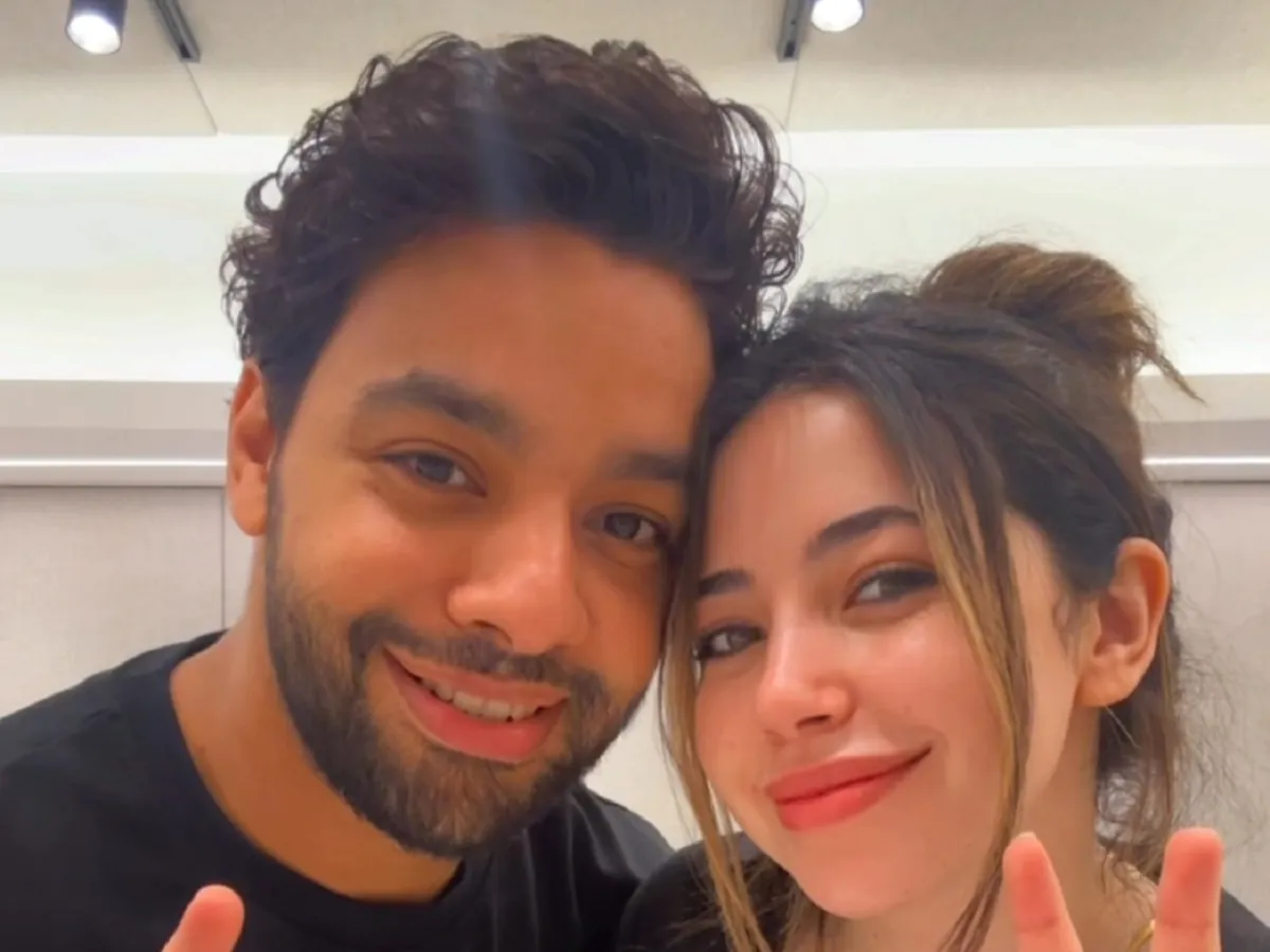 أحمد جمال وفرح الموجي - الصورة من حساب أحمد جمال على إنستغرام