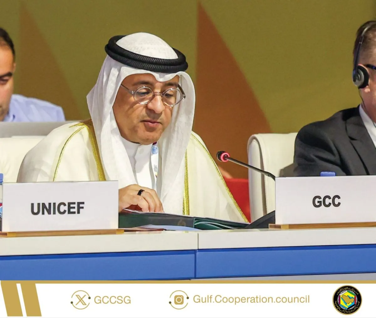 الأستاذ جاسم محمد البديوي الأمين العام لمجلس التعاون لدول الخليج العربية 