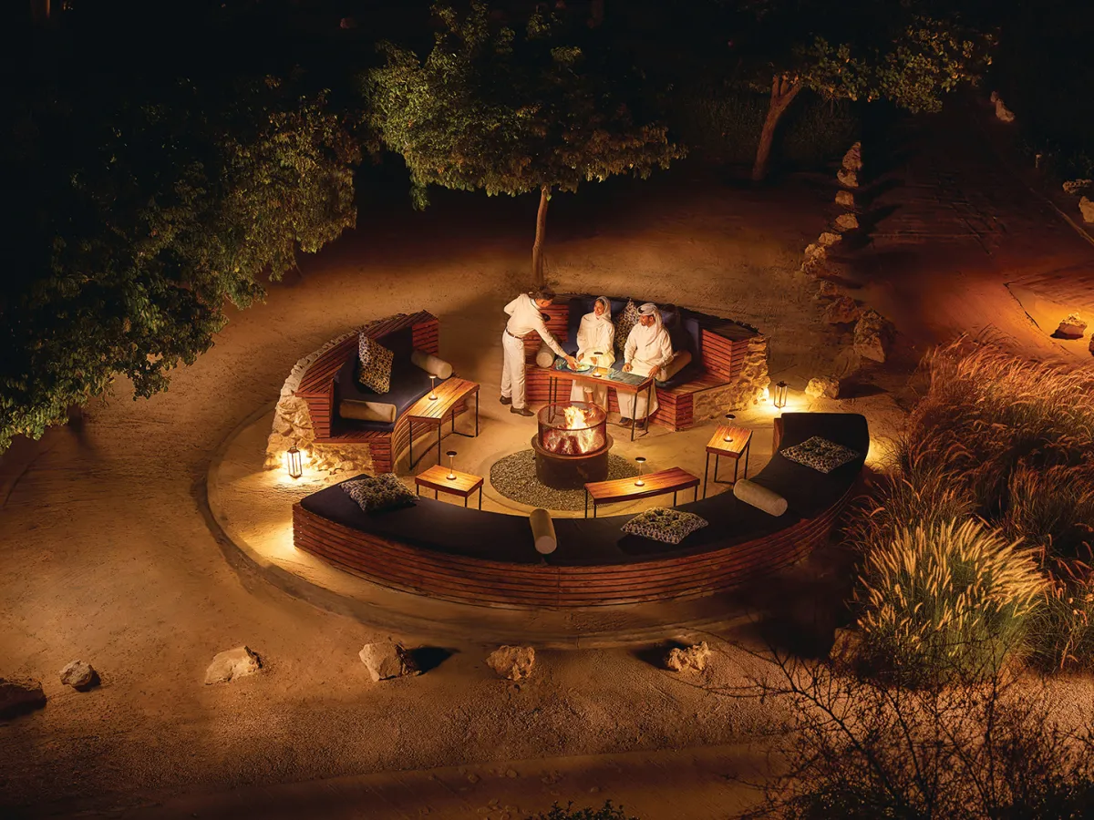 باقة حفرة النار التي تضيء النجوم