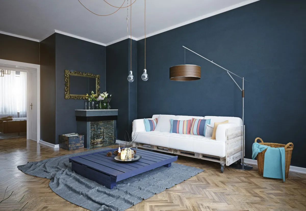 شقة مميزة بديكوراتها 