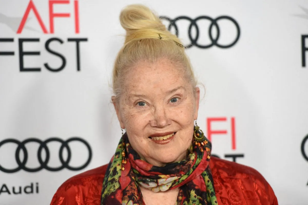 سالي كيركلاند في كاليفورنيا ( Sally Kirkland California ). مصدر الصورة: Robyn Beck / AFP