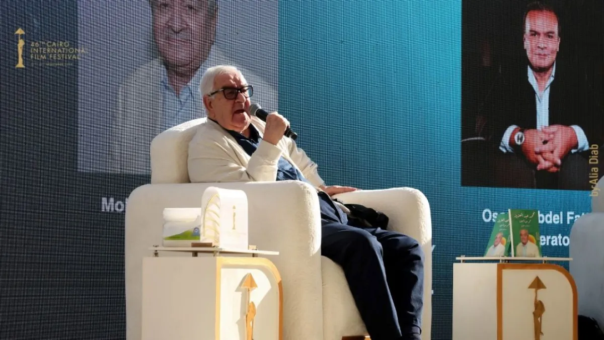 محمد عبد العزيز من مهرجان القاهرة السينمائي - الصورة من المركز الإعلامي للمهرجان