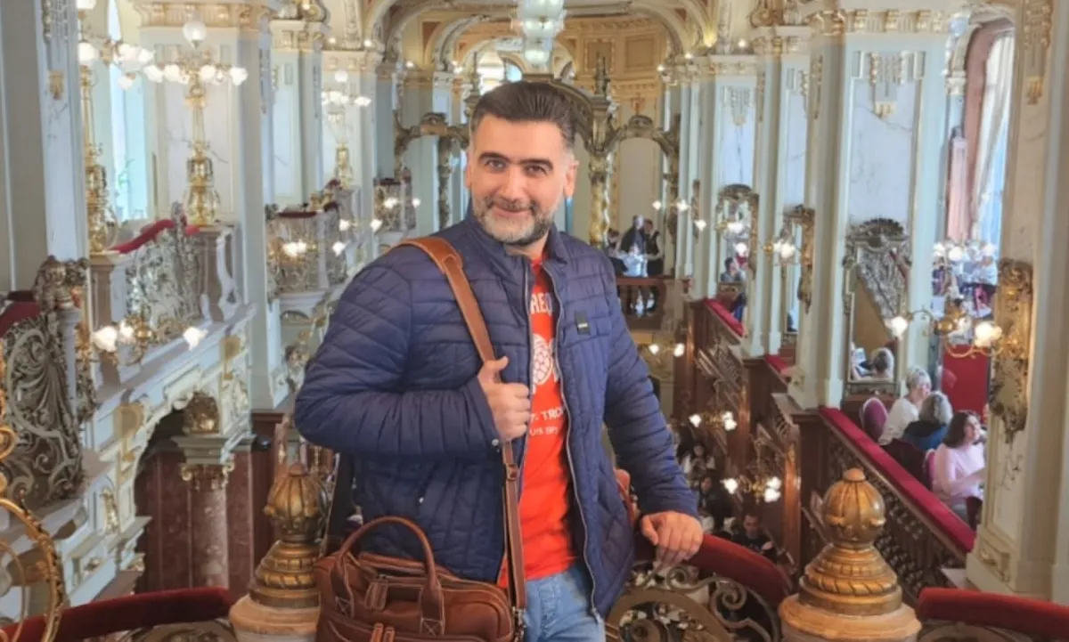 أحمد إيراج -الصورة من  حسابه  على الانستغرام