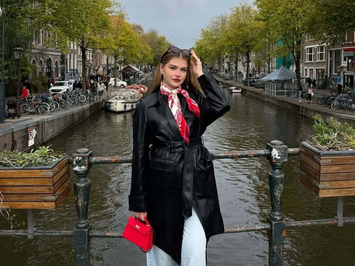 مدونة الموضة أليونا - الصورة من حسابها على إنستغرام