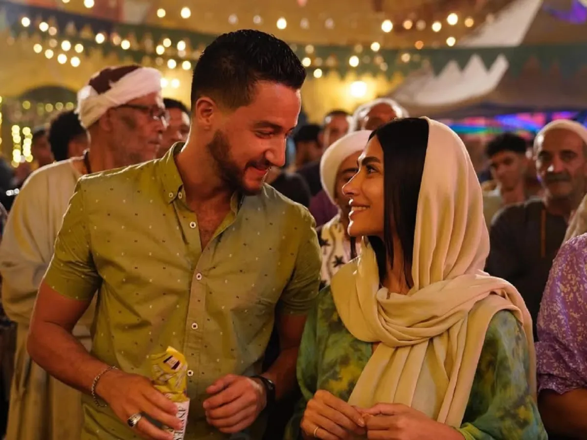 أحمد مالك وهدى المفتي - الصورة من حساب الفنانة هدى المفتي على إنستغرام