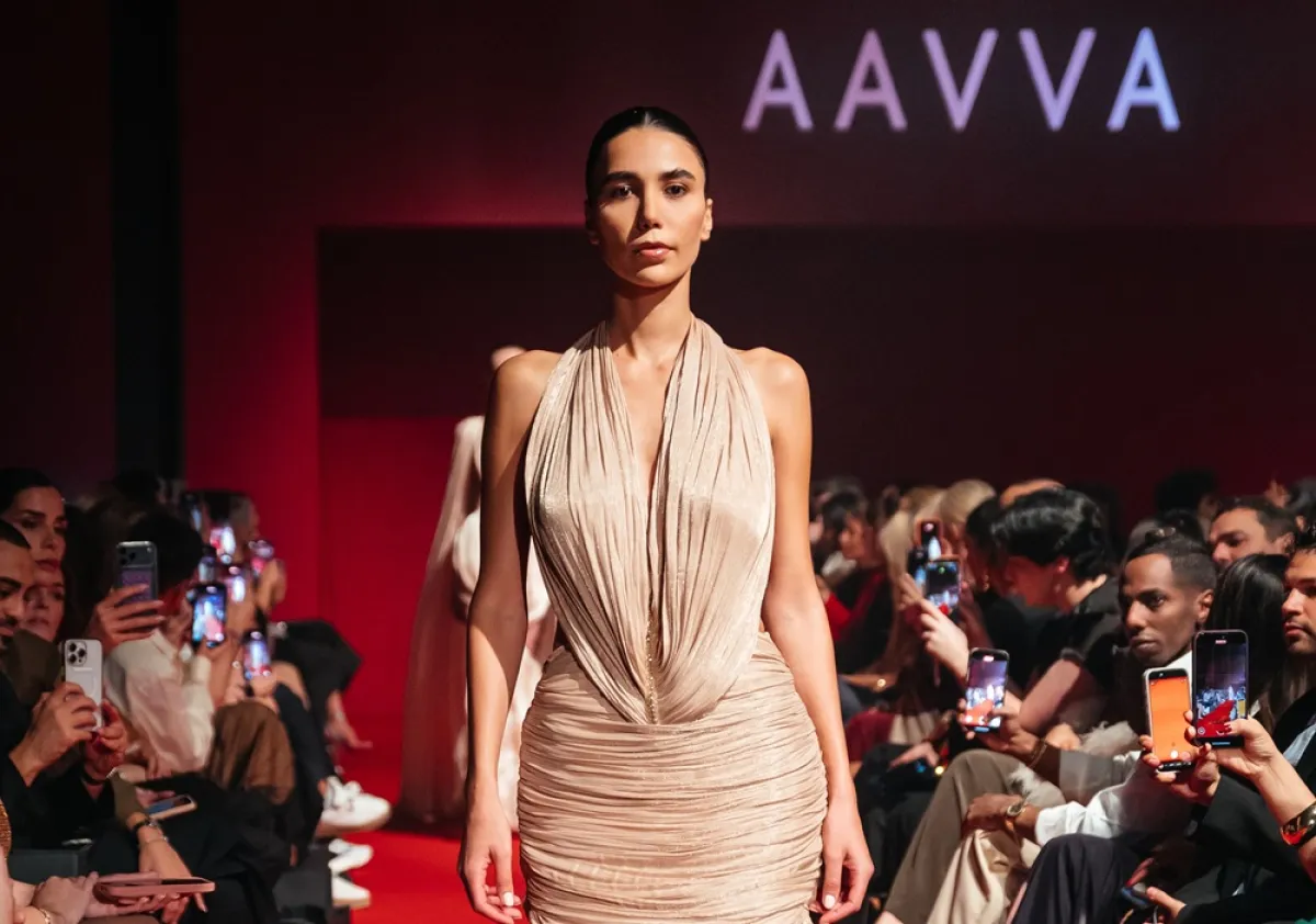 من عرض أزياء AAVVA في The Event- الصورة من العلاقات العامة 