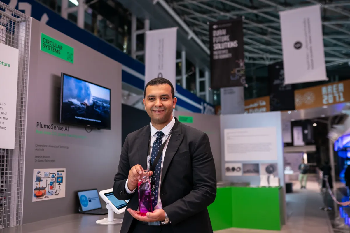 مبتكر «بلوم سينس أي آي» البيئي الفائز بجائزة فئة موارد الحياة