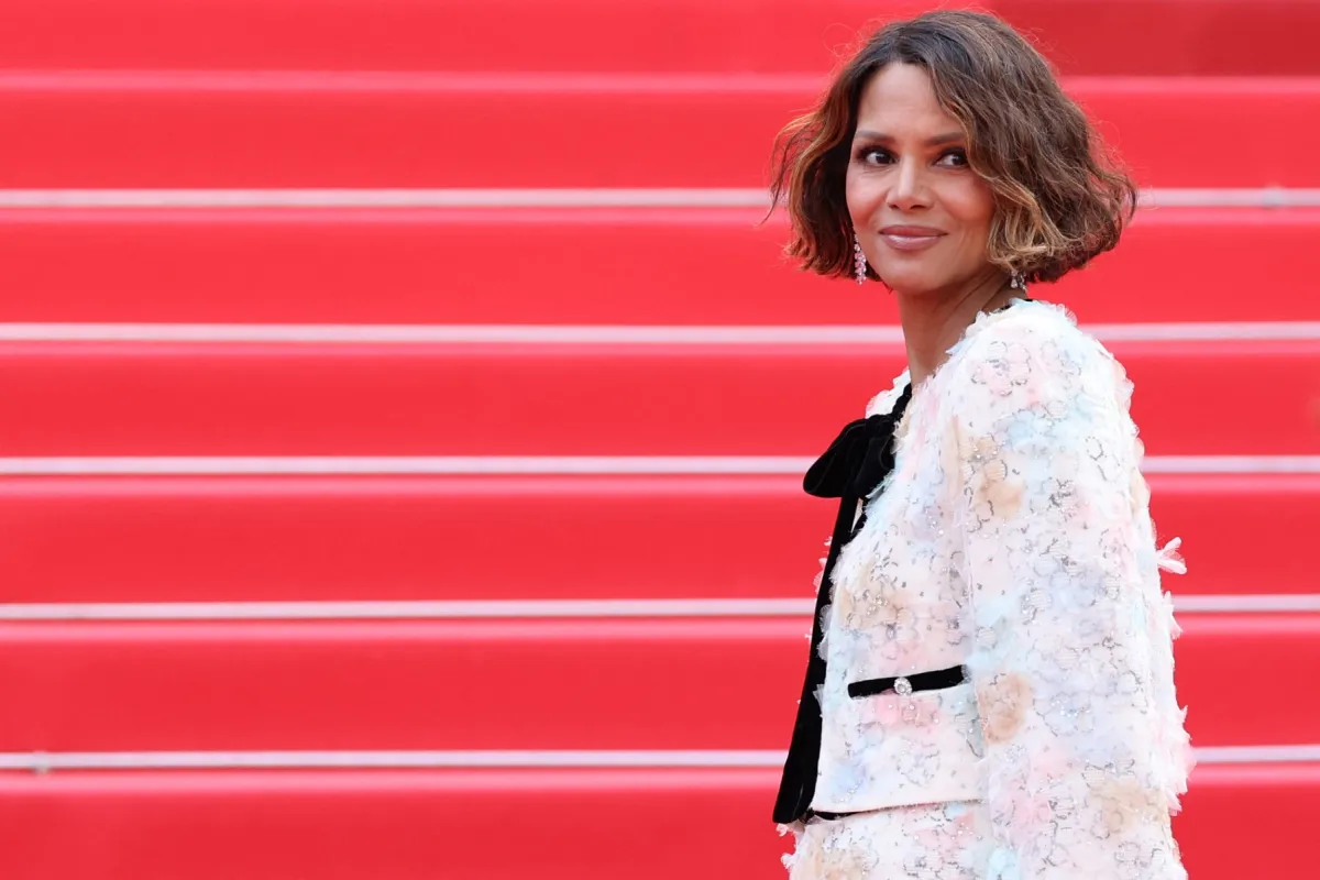هالي بيري في مهرجان كان السينمائي 2025- Halle Berry at the 78th edition of the Cannes Film Festival in Cannes, southern France- مصدر الصورة Sameer AL-DOUMY / AFP