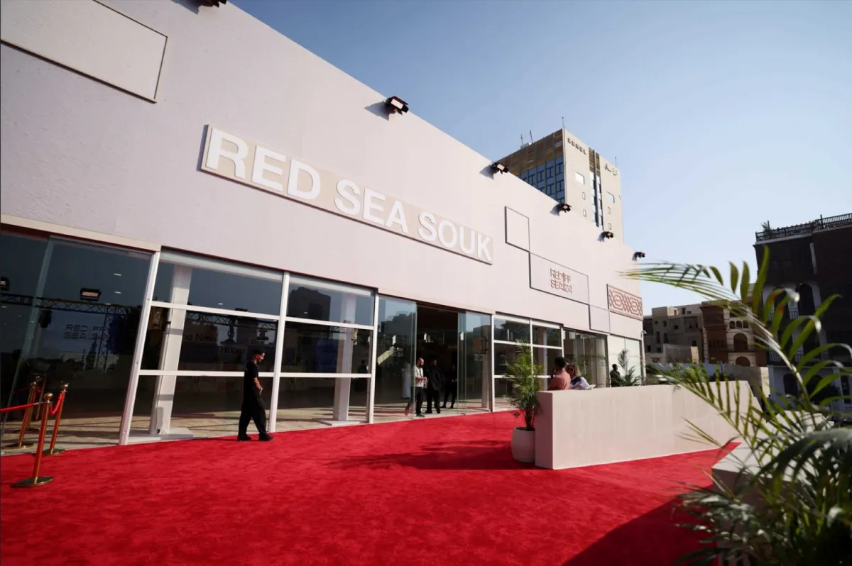 السجادة الحمراء بالمهرجان -الصورة من المركز الإعلامي لمهرجان البحر الأحمر السينمائي الدولي