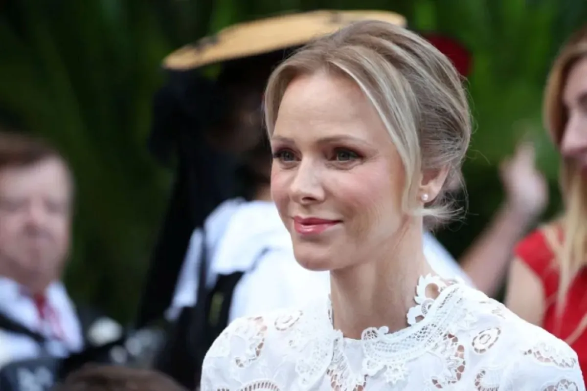 الأميرة شارلين في إمارة موناكو (Princess Charlene in The Principality of Monaco). مصدر الصورة: Valery HACHE / AFP