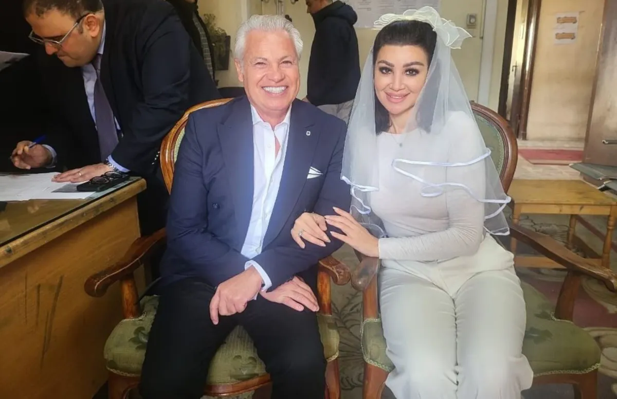 أروى جودة وزوجها - الصورة من حسابها على إنستغرام